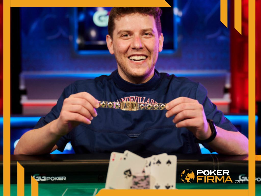 Ari Engel mit WSOP Bracelet