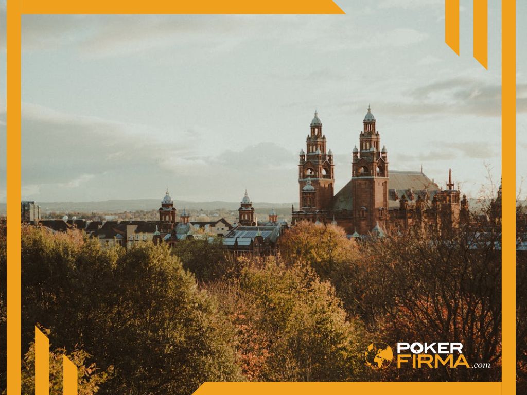 Blick auf Glasgow