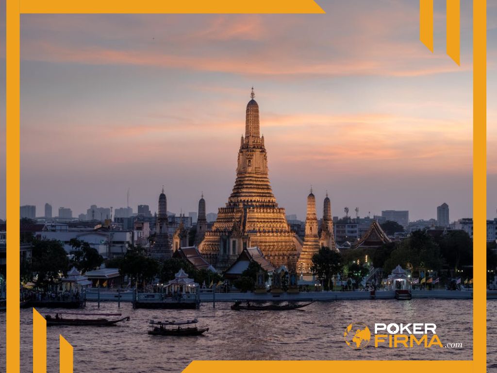Wat Arun in Bangkok, Thailand.