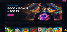 SpinsUp Casino Homepage