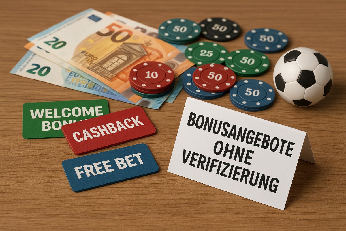 Bonusangebote ohne Verifizierung