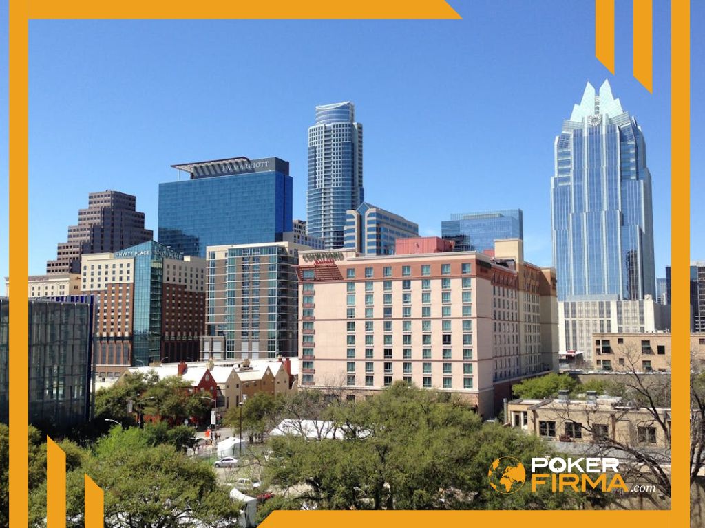 Skyline von Austin, Texas.