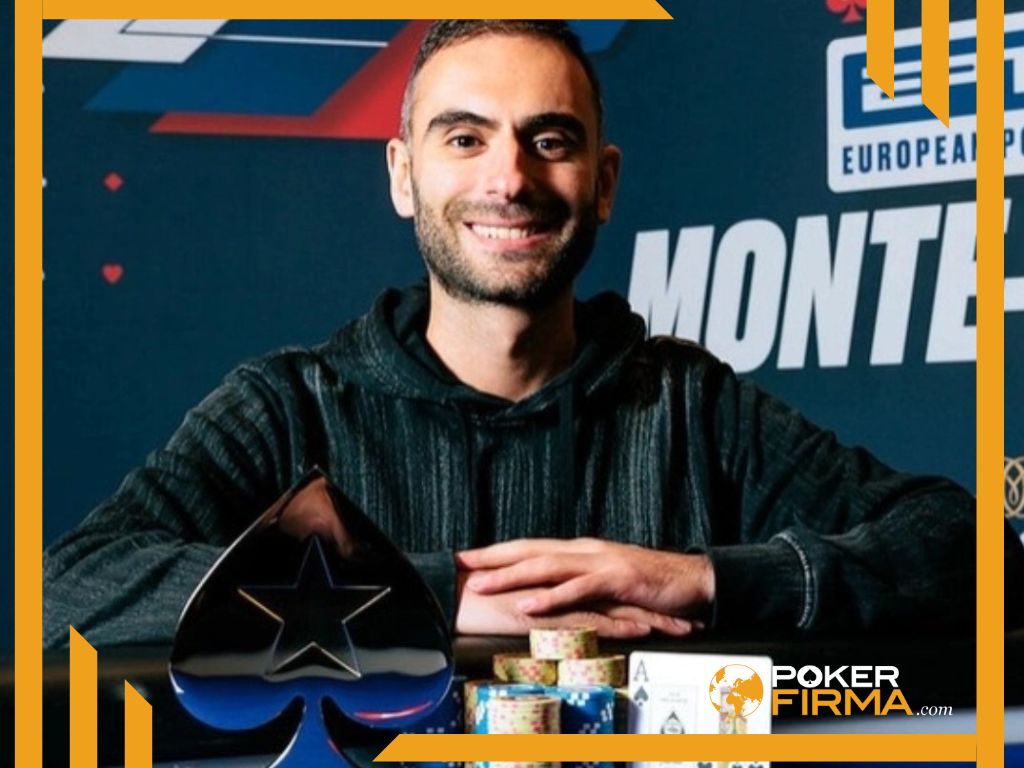 Stoyan Madanzhiev nach seinem Sieg.