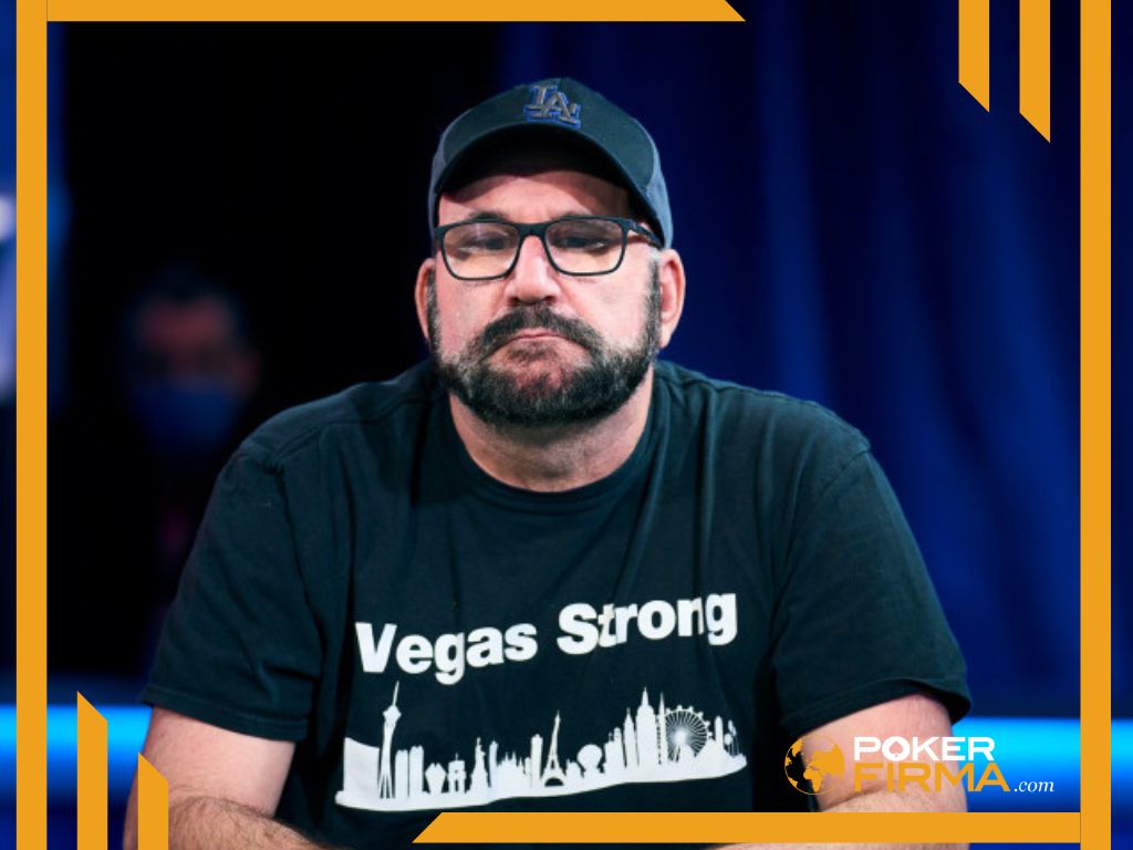Mike Matusow am Pokertisch.