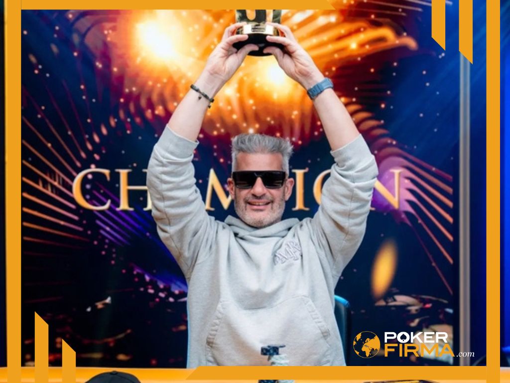Nacho Barbero mit Triton Montenegro Trophäe
