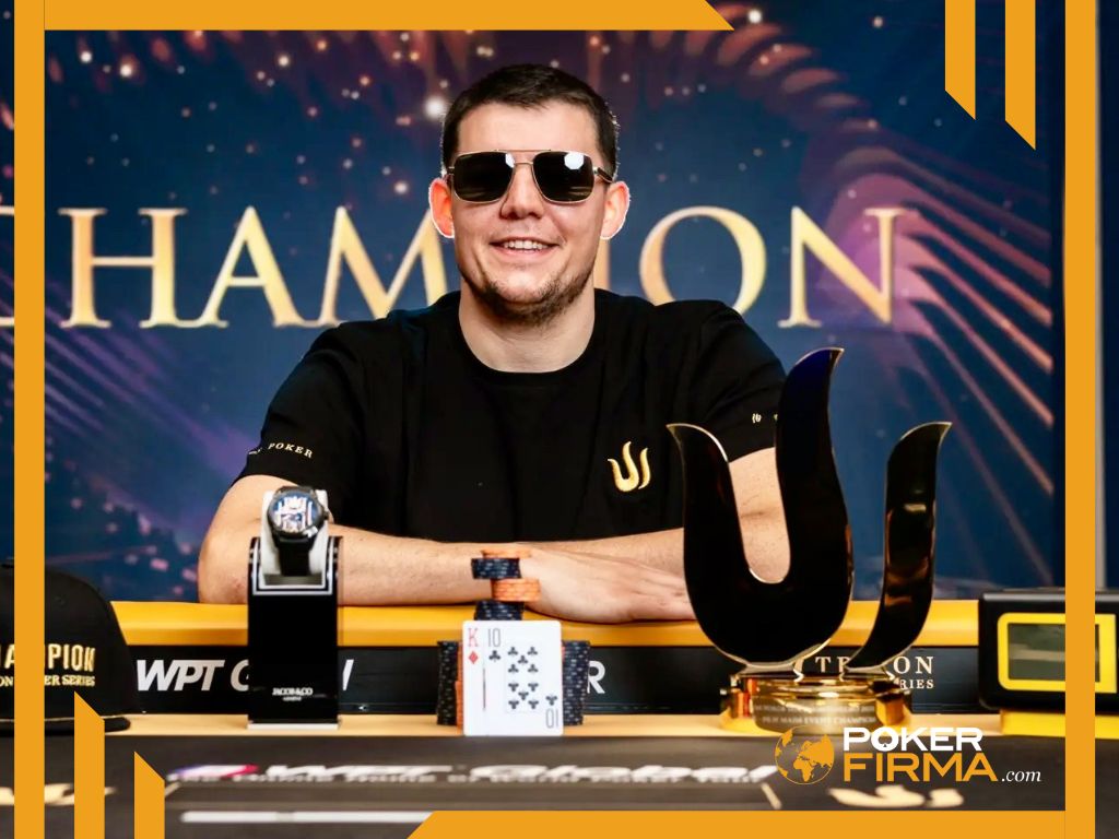 Jesse Lonis nach seinem Sieg beim Triton Main Event in Montenegro.