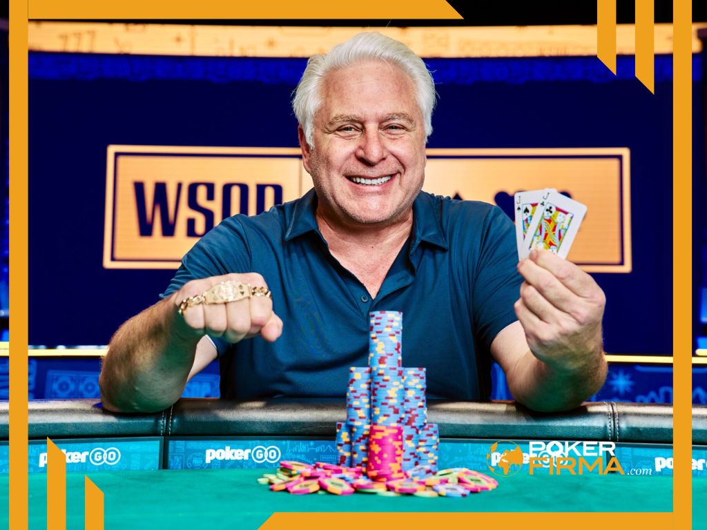 Yosef Fox nach seinem WSOP-Sieg.
