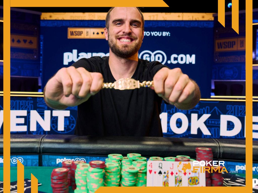Ryan Hoenig nach seinem WSOP-Sieg.