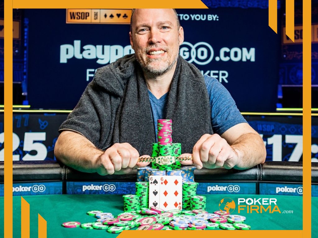 Scott Bohlman nach seinem WSOP-Sieg in Event #17.