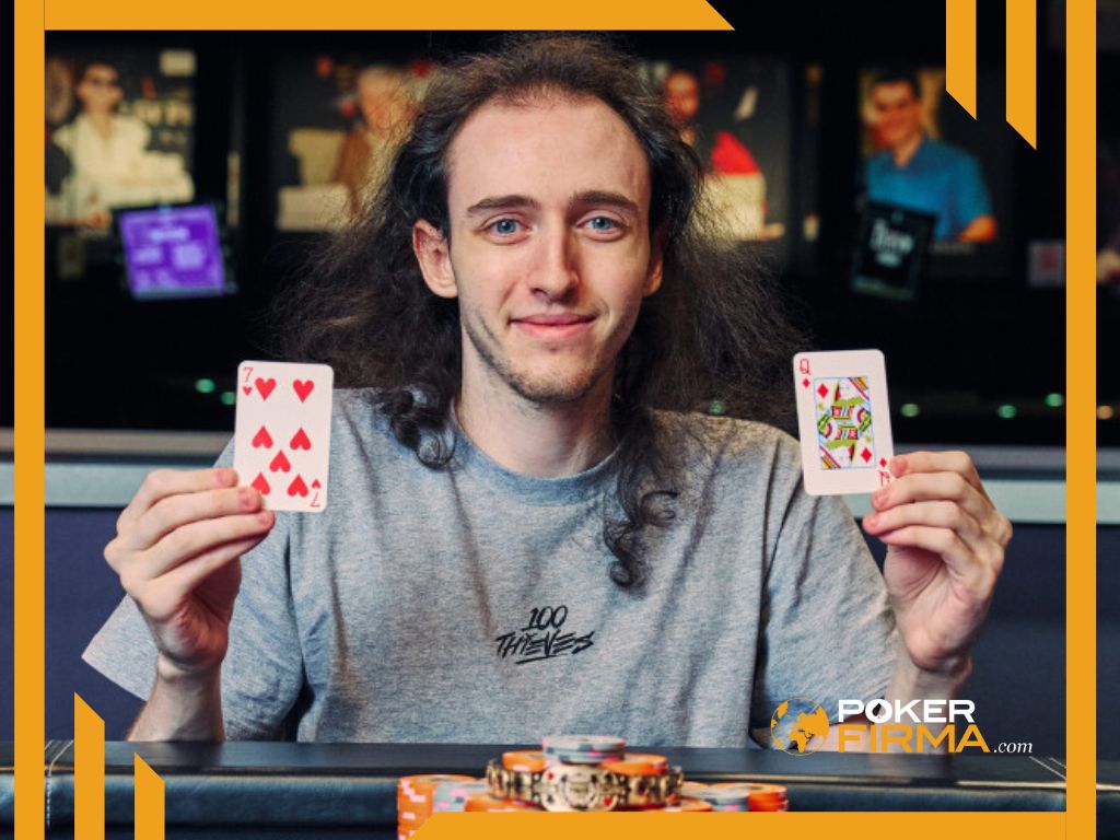 Tyler Brown am Pokertisch.