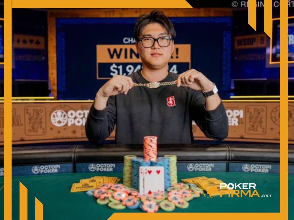 Chang Lee nach seinem WSOP-Sieg.