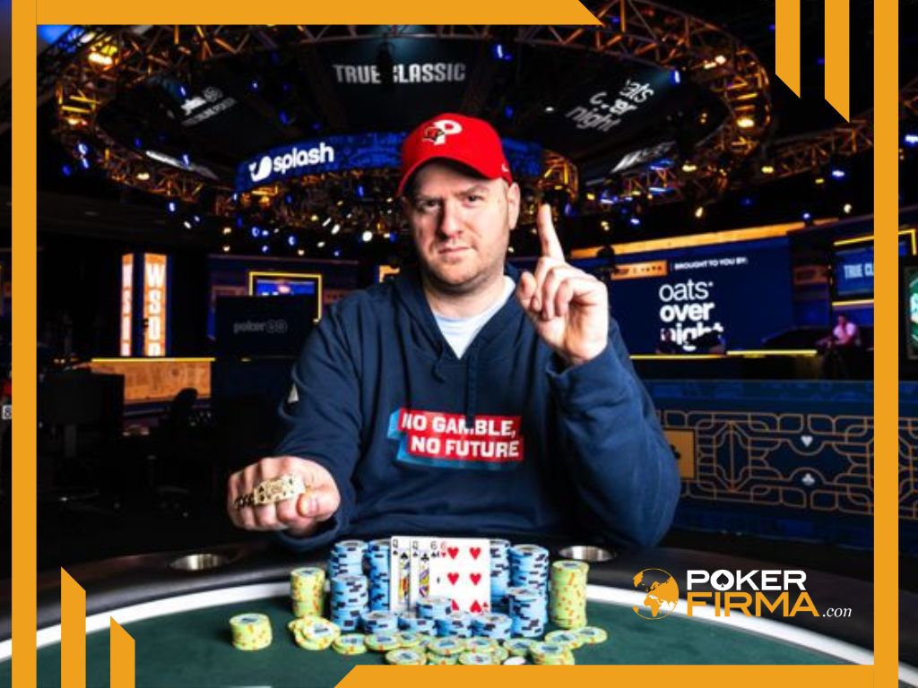 Matt Vengrin nach seinem Sieg bei der WSOP 2025.
