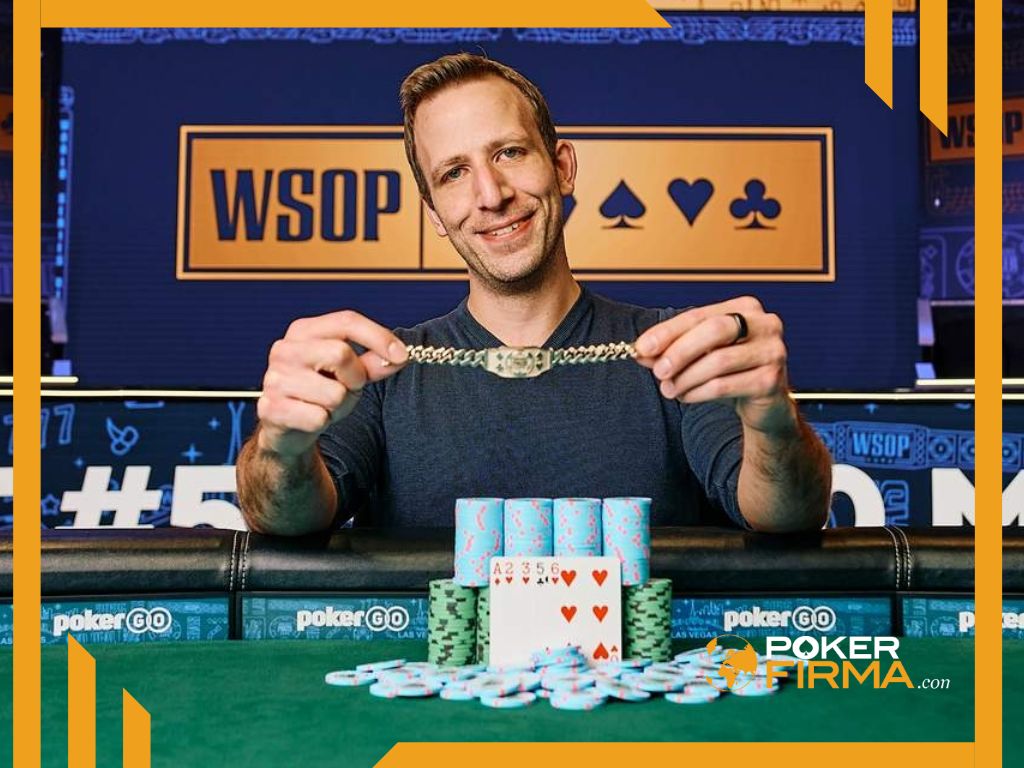 Benny Glaser nach seinem Sieg bei der WSOP 2025