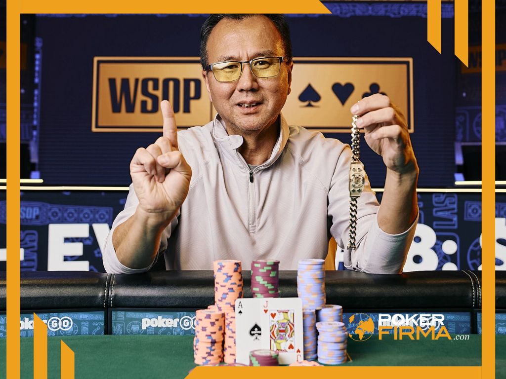 Brett Lim nach seinem Sieg bei der WSOP 2025.