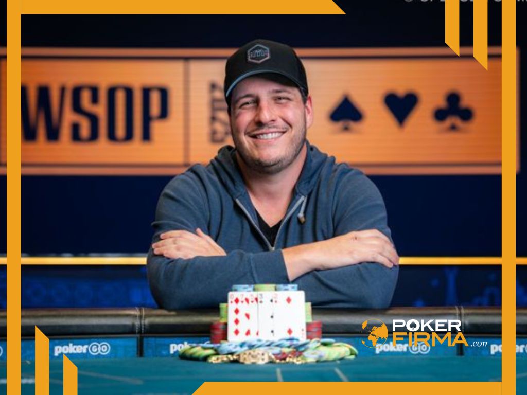 Alex Wilkinson nach seinem Sieg bei der WSOP 2025.