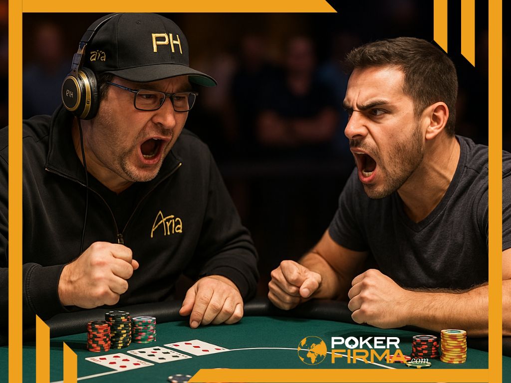 Phil Hellmuth und Nick Palma liefern sich hitzige Auseinandersetzung