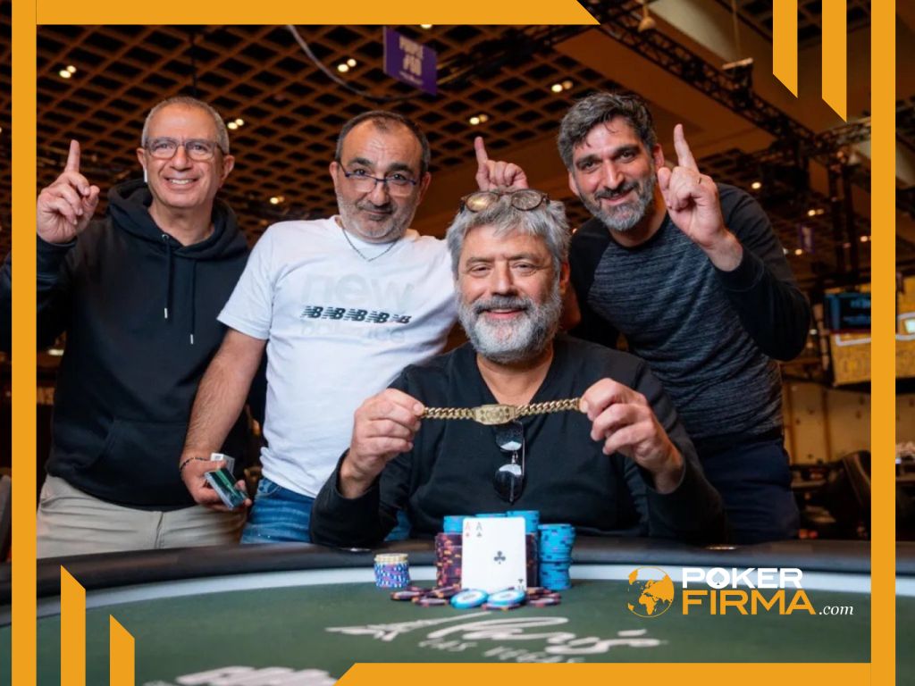 Netanel Stern nach seinem Sieg bei der WSOP 2025.