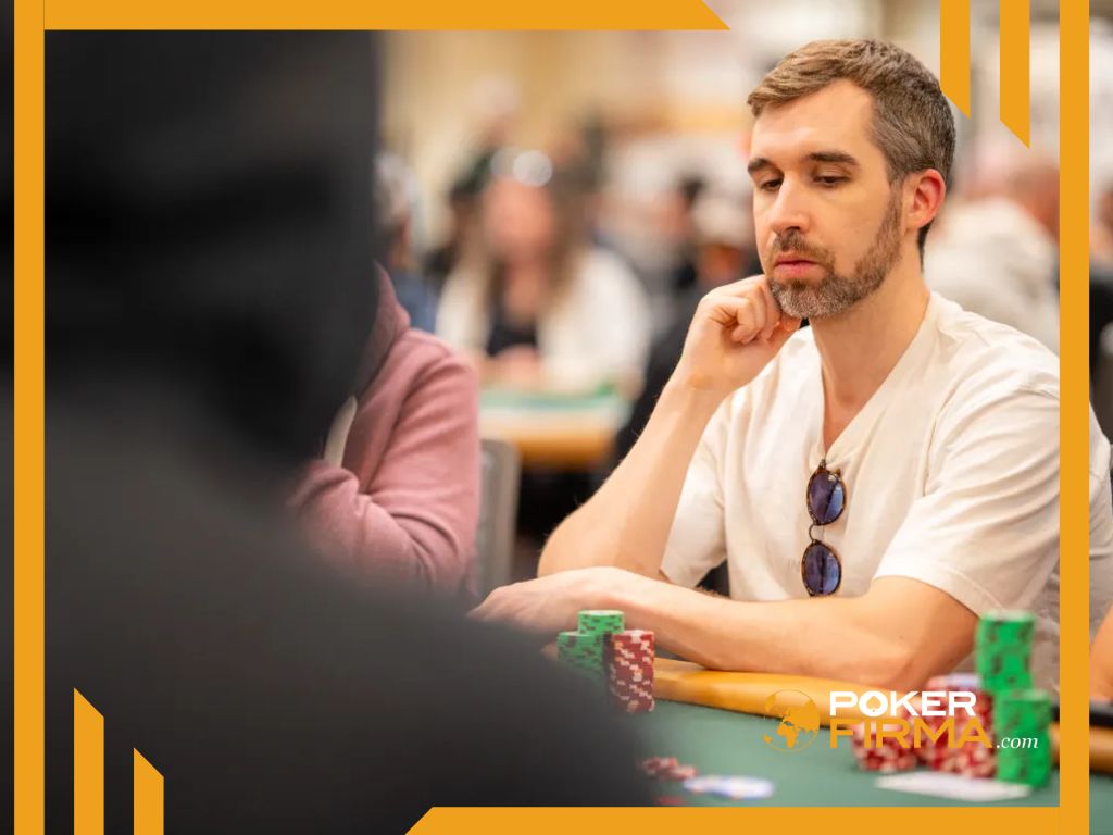 Sebastian Schulze beim WSOP Main Event 2025.