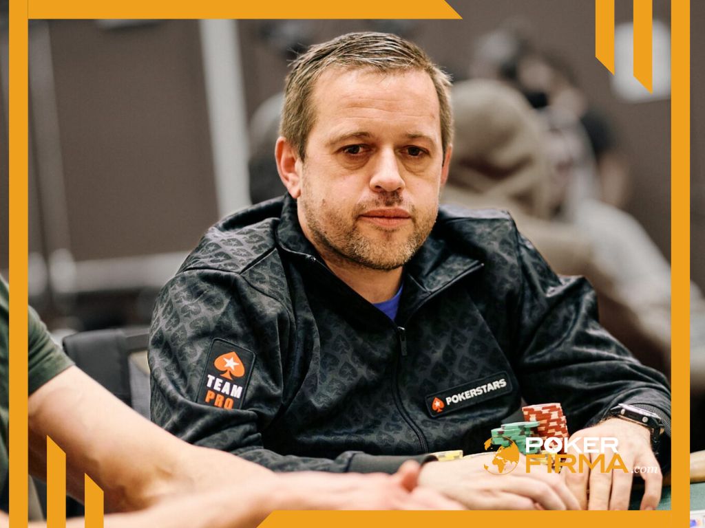 Hallaert am Pokertisch bei der WSOP 2025.