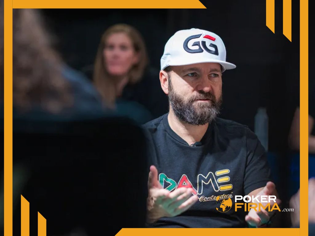 Daniel Negreanu am Pokertisch.