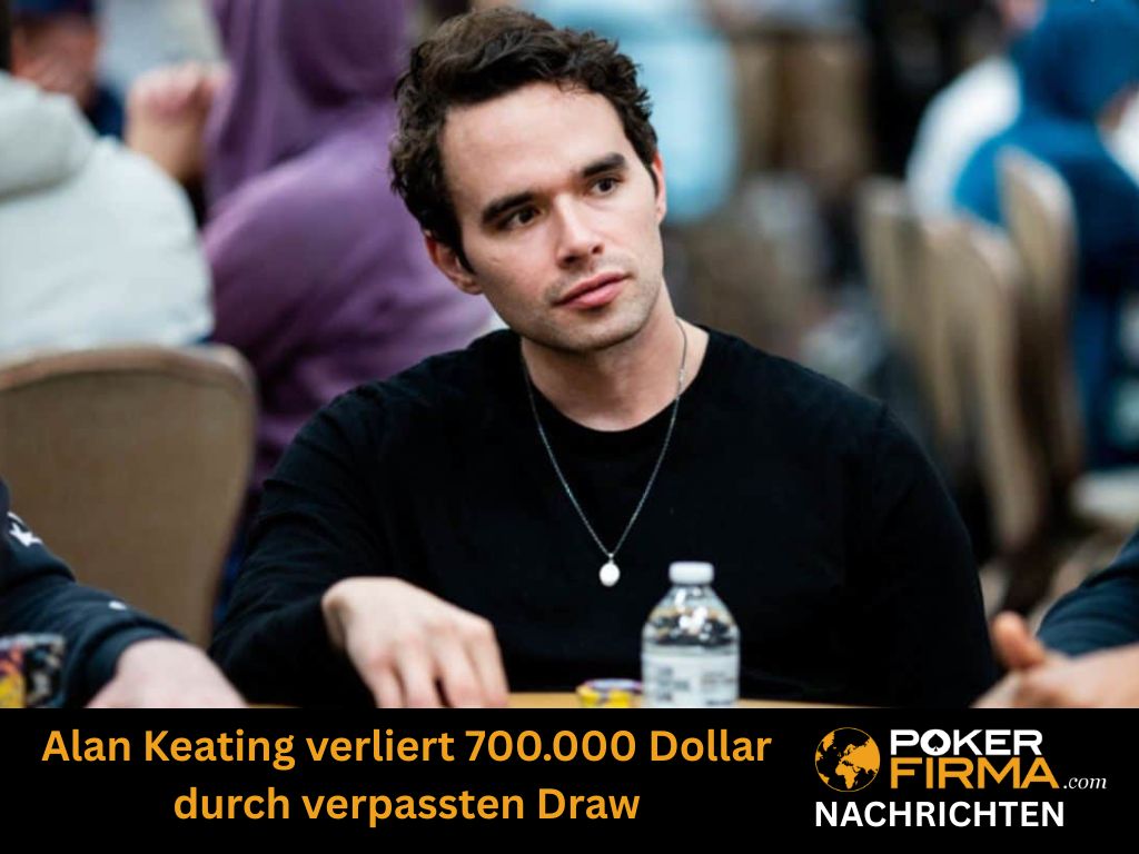 Alan Keating verliert 700.000 Dollar durch verpassten Draw