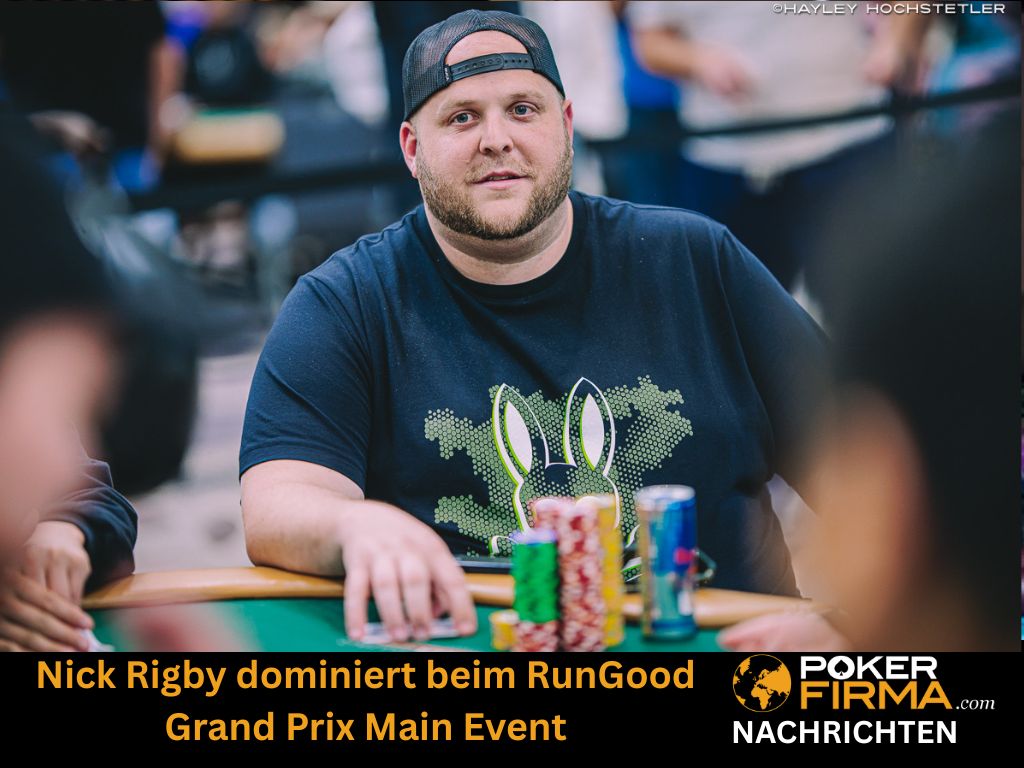 Nick Rigby dominiert beim RunGood Grand Prix Main Event