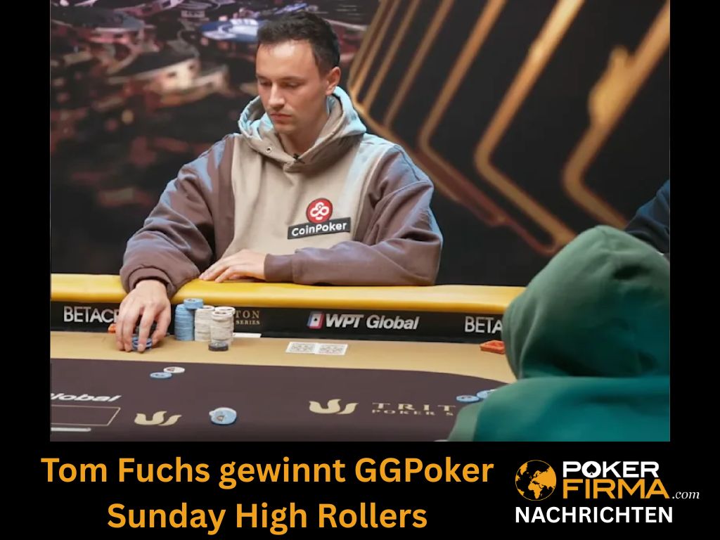 Tom Fuchs gewinnt GGPoker Sunday High Rollers