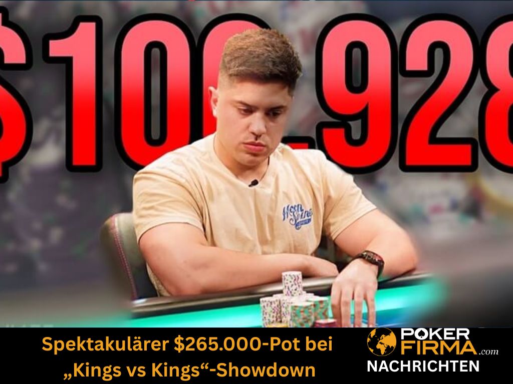 Spektakulärer $265.000-Pot bei „Kings vs Kings“-Showdown