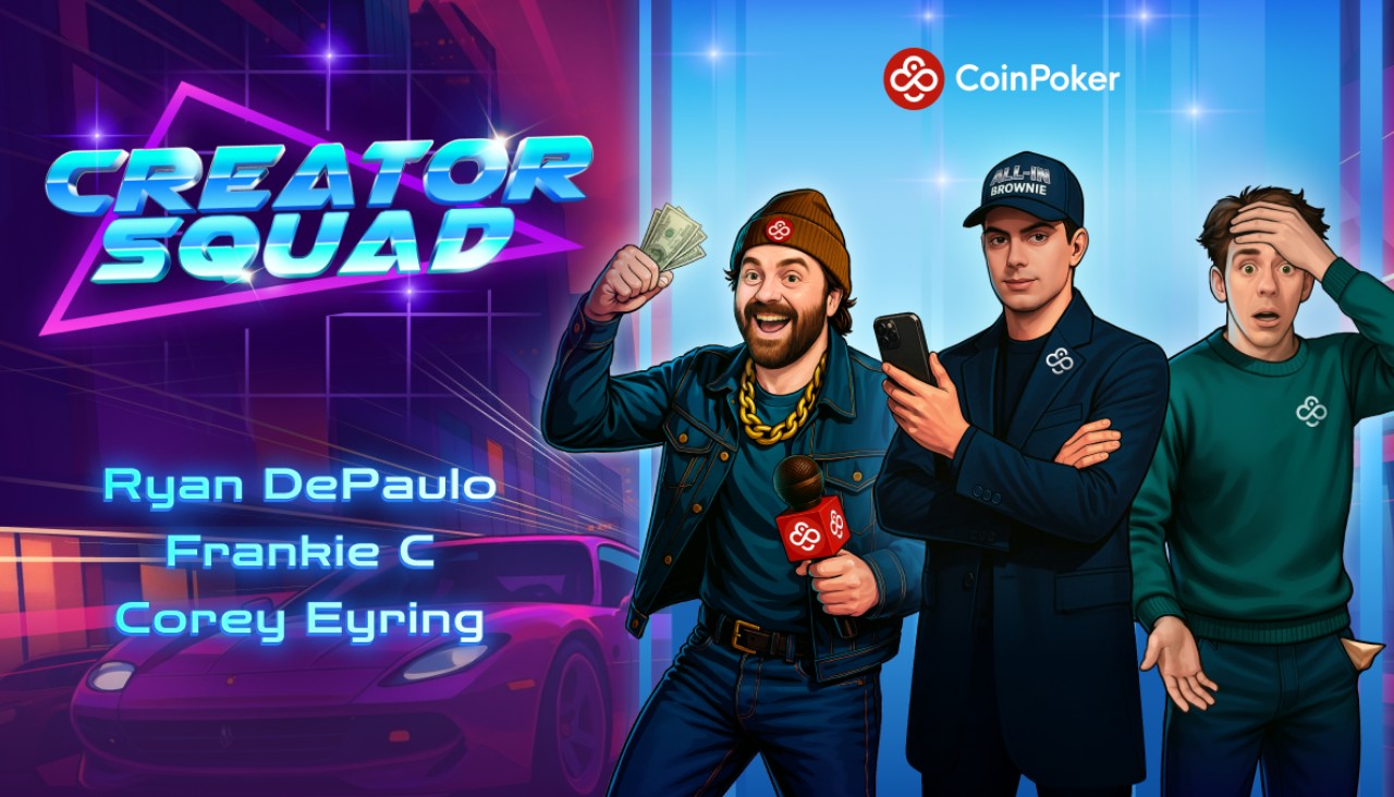 Das CoinPoker Creators Squad.