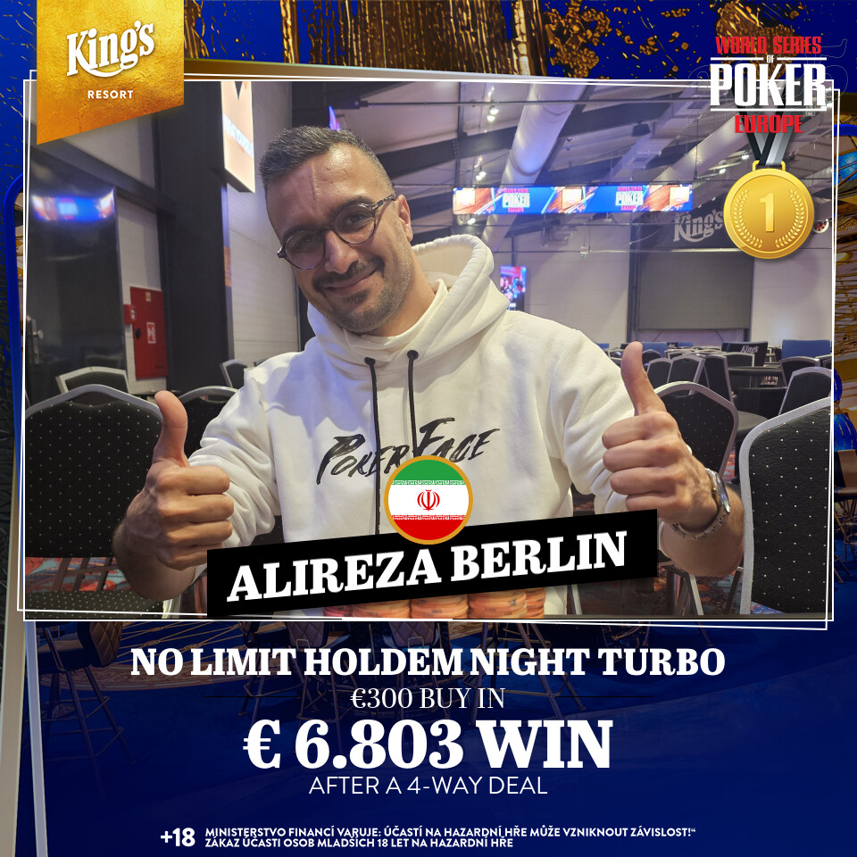 Berlin gewinnt No Limit Holdem Night Turbo