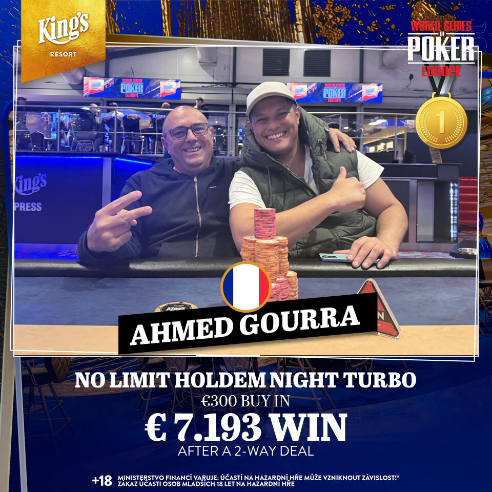 Gourra gewinnt No Limit Hold’em Night Turbo