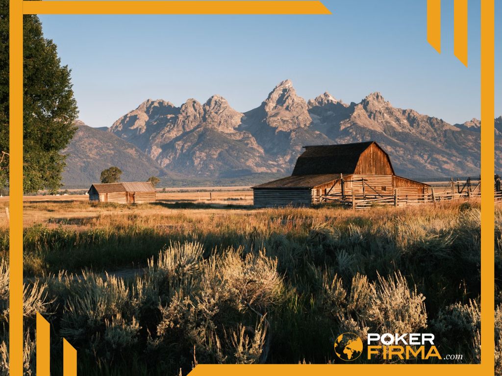 Landschaft in Wyoming.