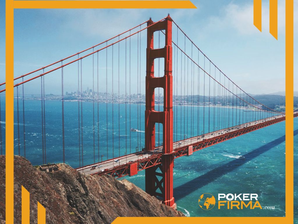 Die Golden Gate Bridge in Kalifornien.