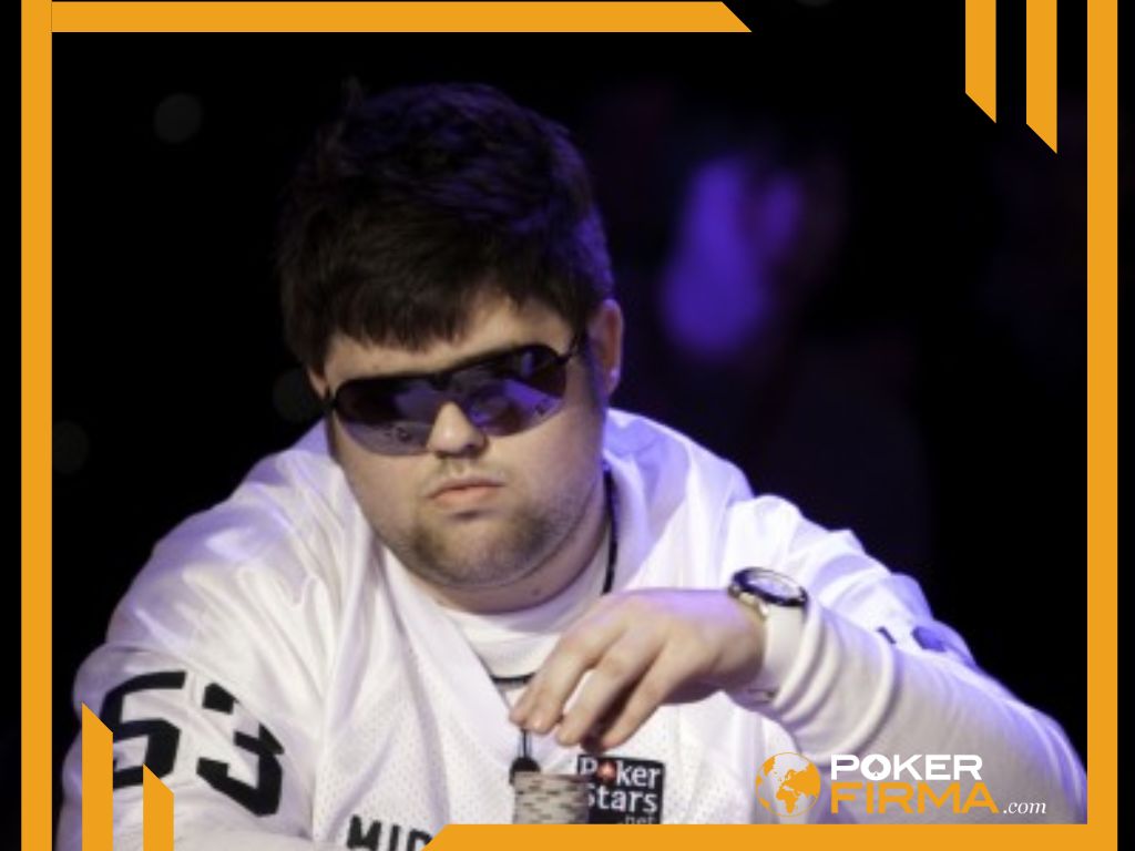 Craig Bergeron am Pokertisch.