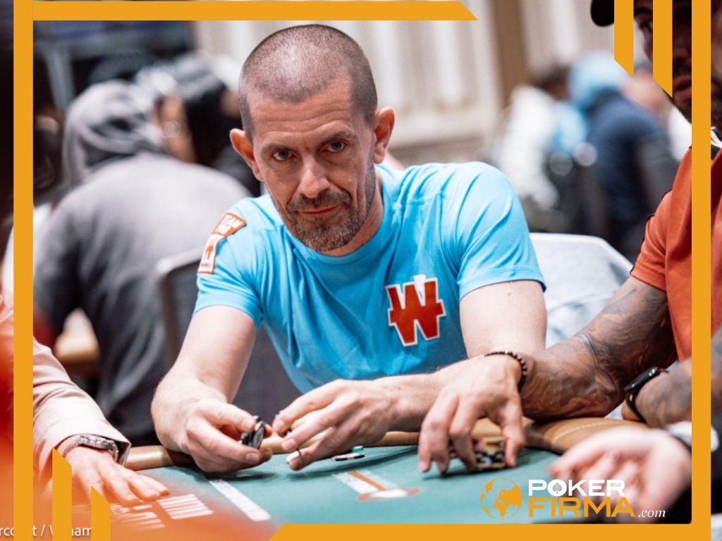 Gus Hansen am Pokertisch