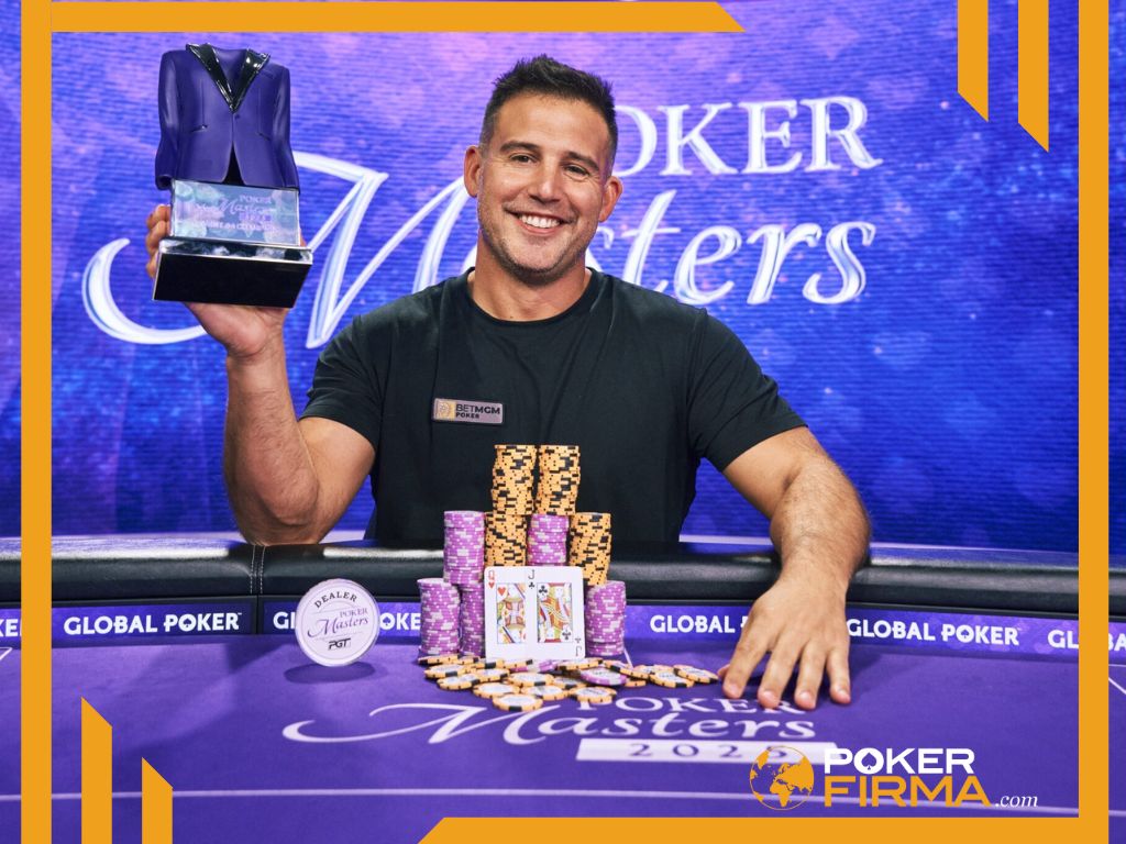 Darren Elias nach seinem Sieg bei den Poker Masters in Las Vegas.