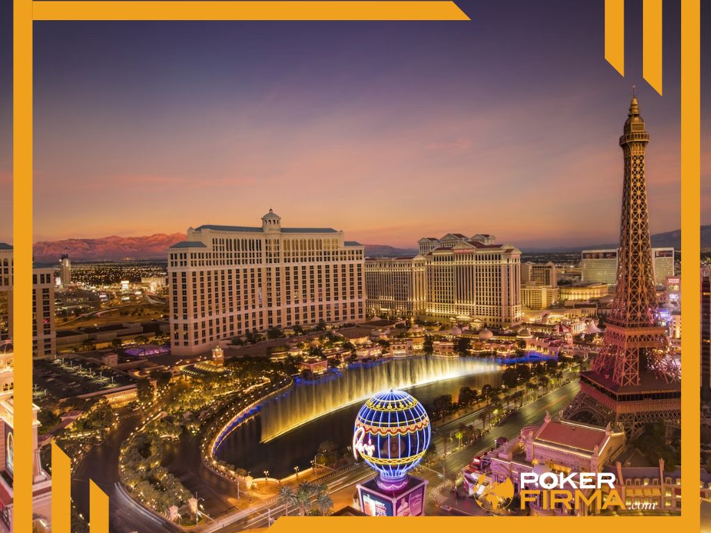 Blick auf Las Vegas.