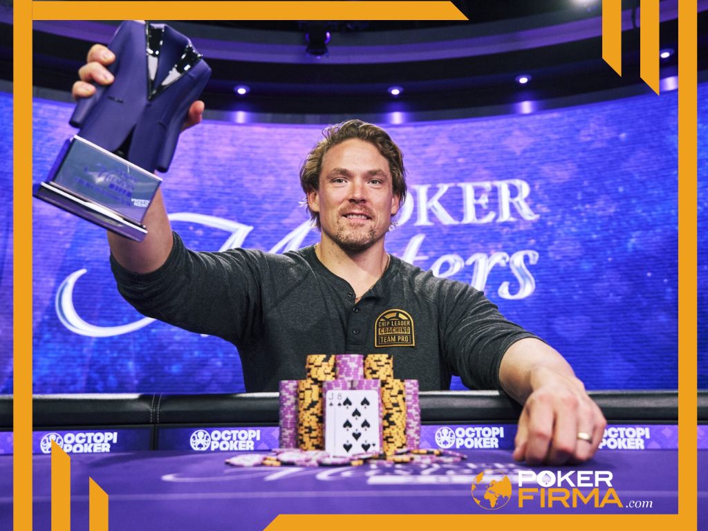 Alex Foxen nach seinem Sieg in Las Vegas.