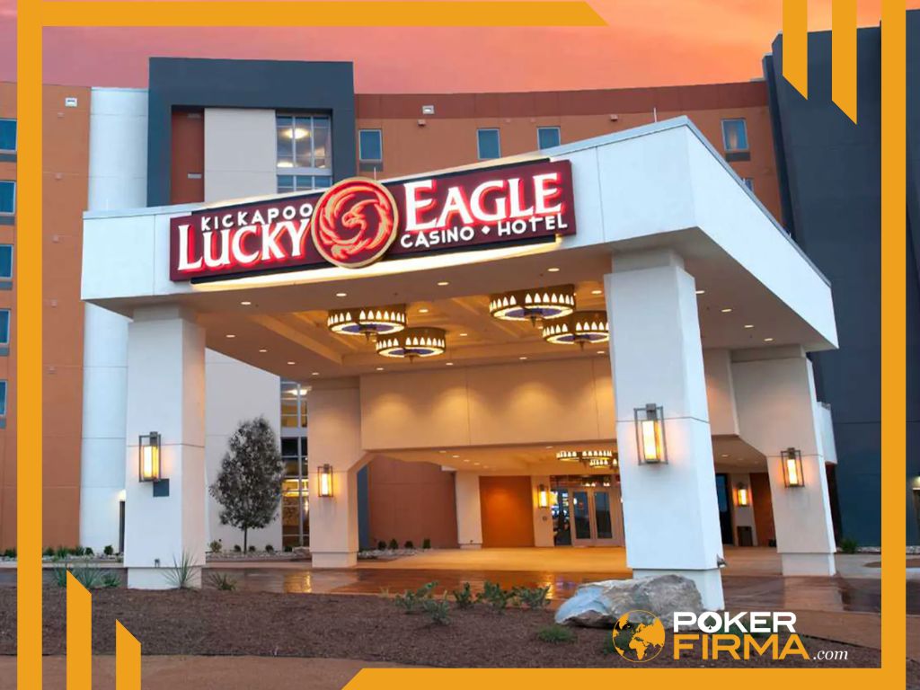 Eingangsbereich des Lucky Eagle Casino