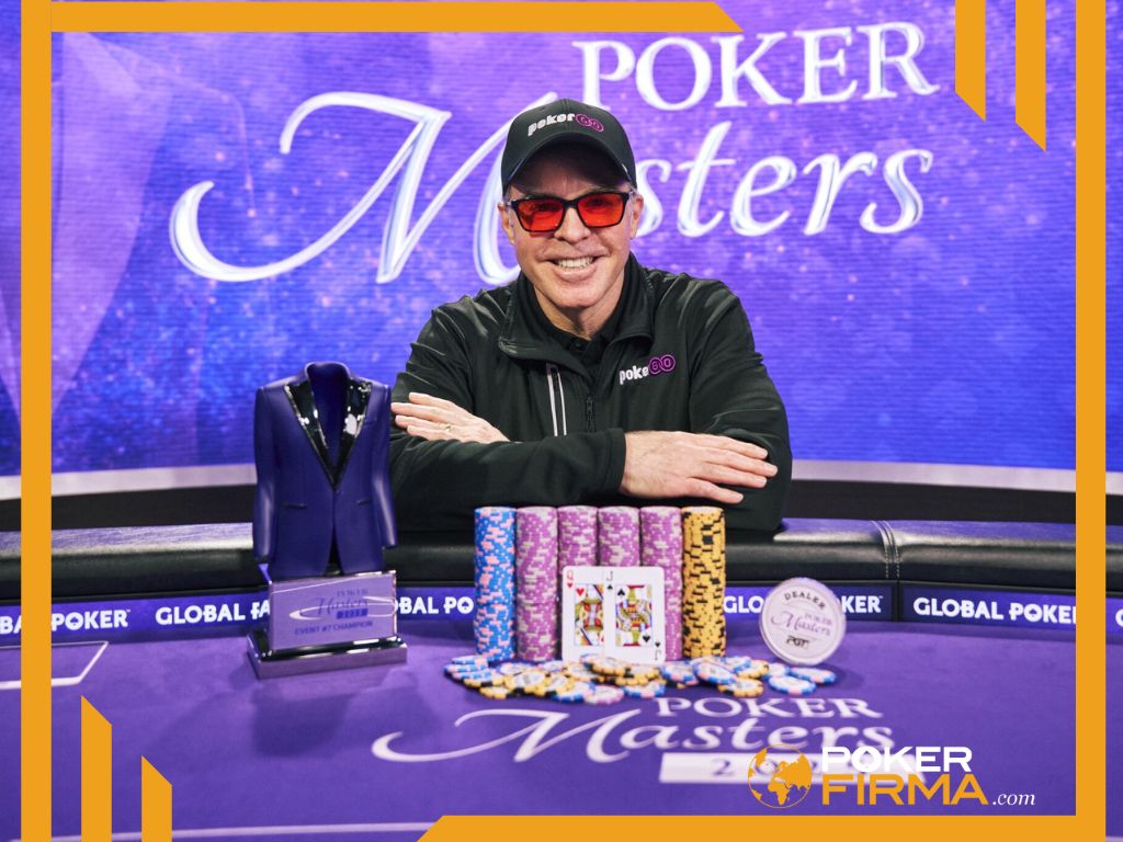 Cary Katz nach seinem Sieg bei den Poker Masters.