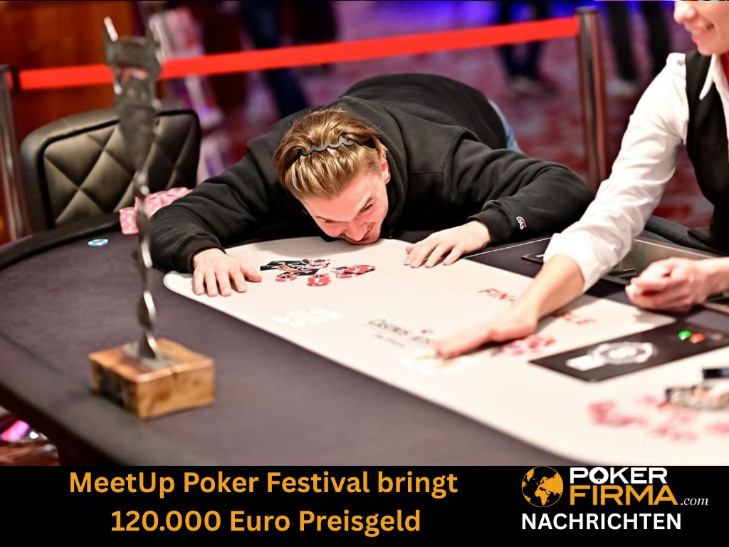 MeetUp Poker Festival bringt 120.000 Euro Preisgeld und Streamer-Action nach Aš