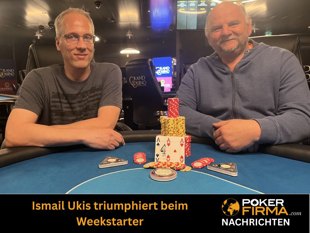 Ismail Ukis triumphiert beim Weekstarter im Grand Casino Liechtenstein