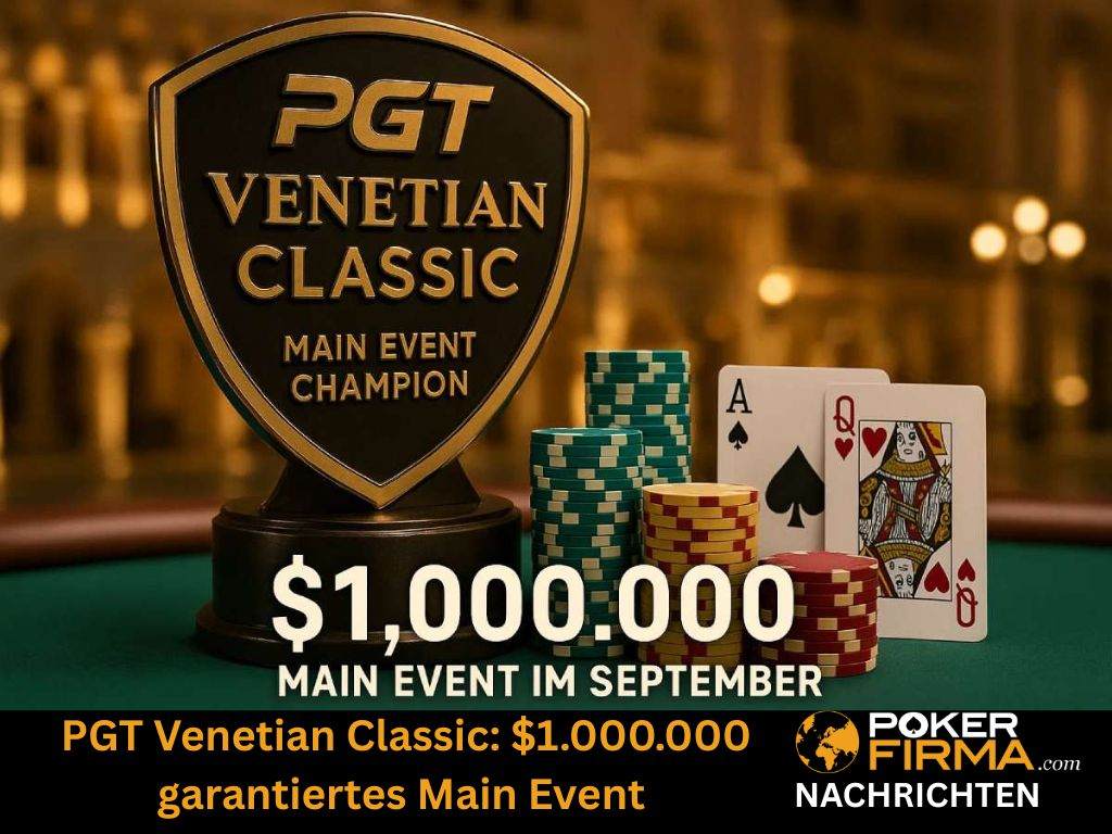 PGT Venetian Classic: $1.000.000 garantiertes Main Event
