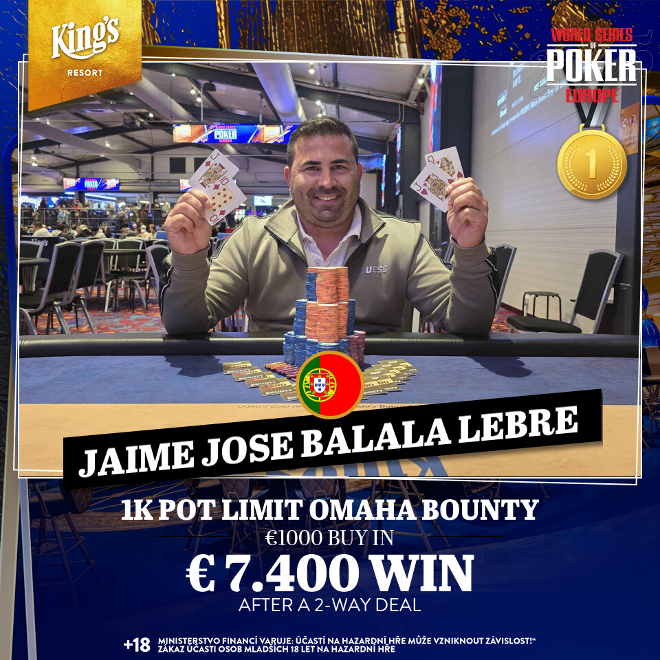 Lebre gewinnt 1K Pot Limit Omaha Bounty
