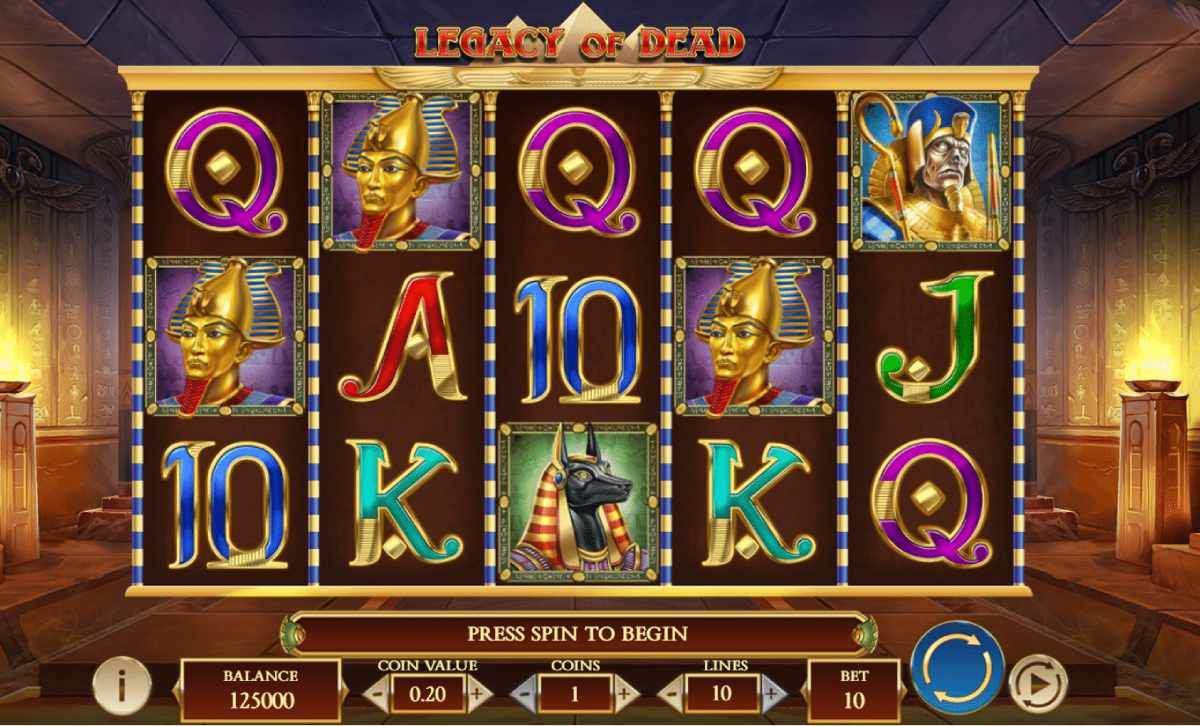 Legacy of Dead Slot