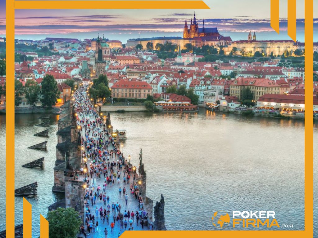 Blick auf Prag.