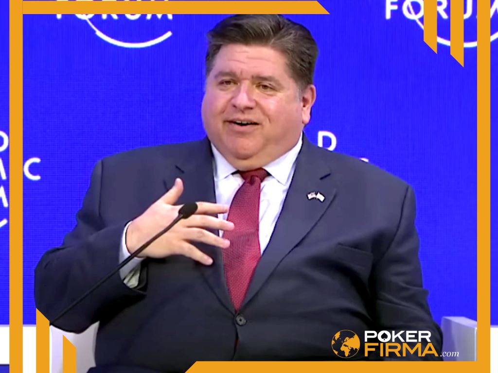 Pritzker beim Weltwirtschaftsforum.