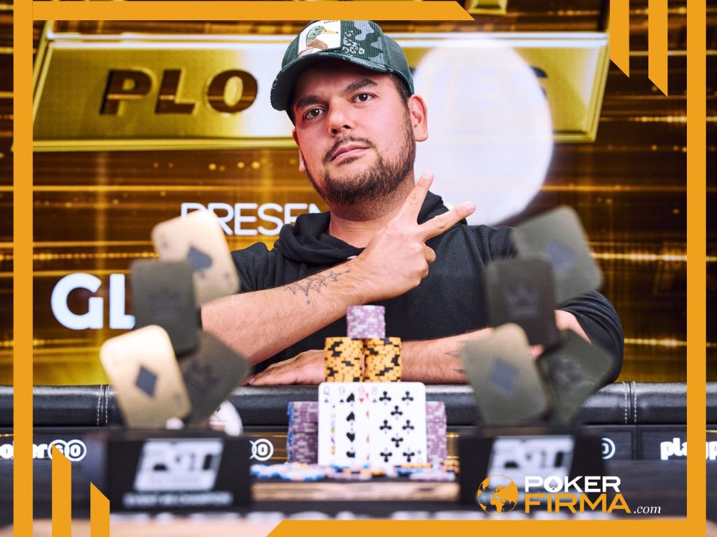 Bryce Yockey nach seinem zweiten Sieg bei der PGT PLO Series II.