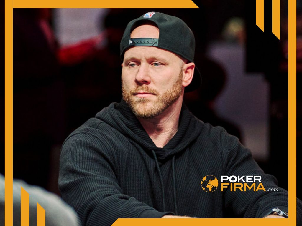 Steven Jones am Pokertisch.