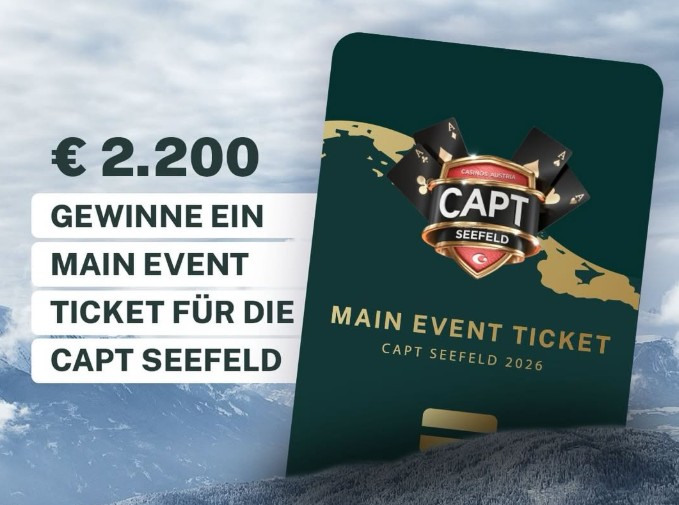 Winterpoker-Highlights: CAPT Seefeld und Poker EM Velden 2026